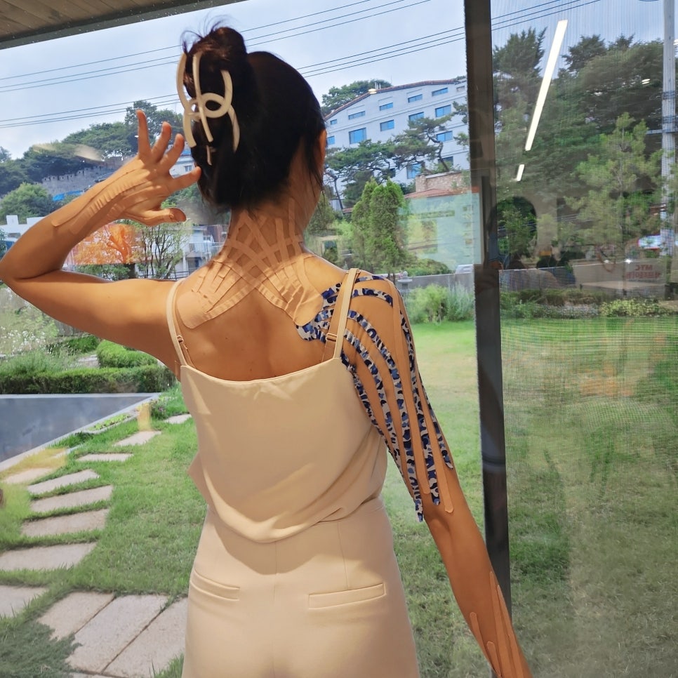 림프 테이핑 케어